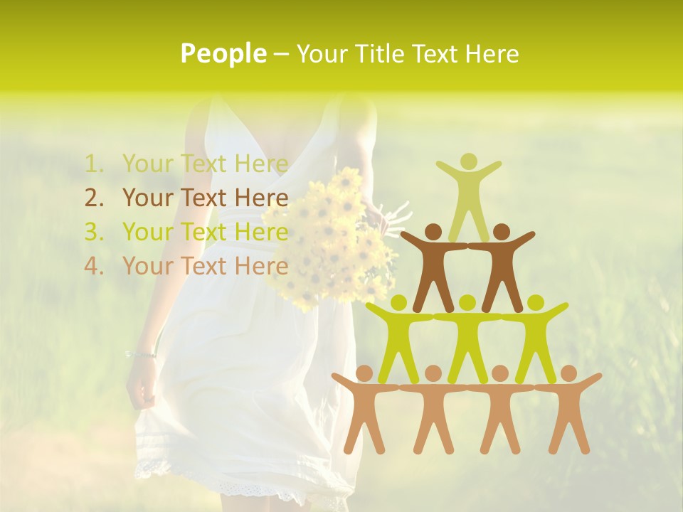 Recognition Ladders Medals PowerPoint Template