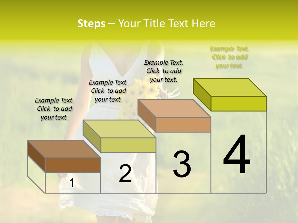 Recognition Ladders Medals PowerPoint Template
