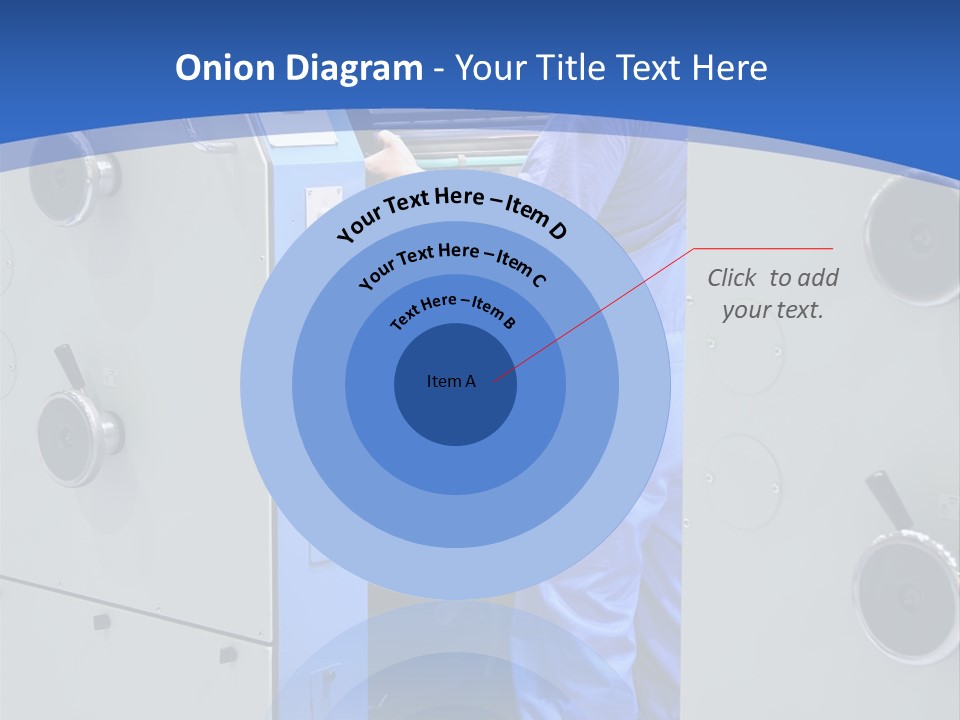 Color Machine Plant PowerPoint Template