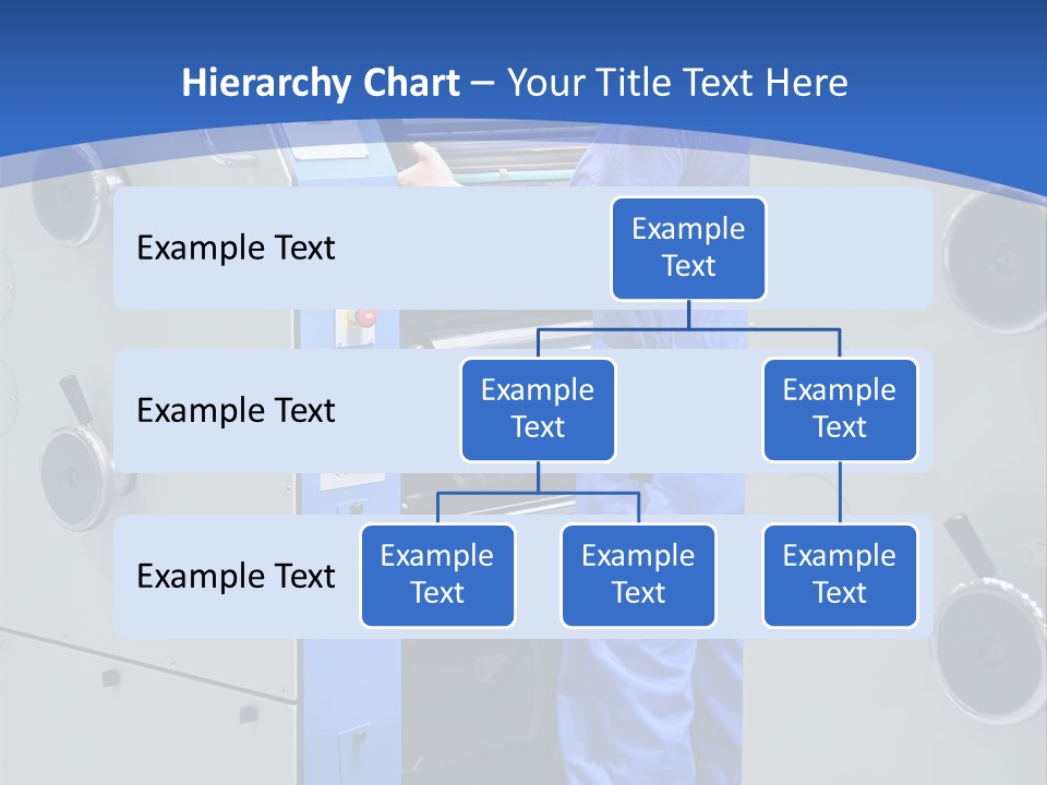 Color Machine Plant PowerPoint Template