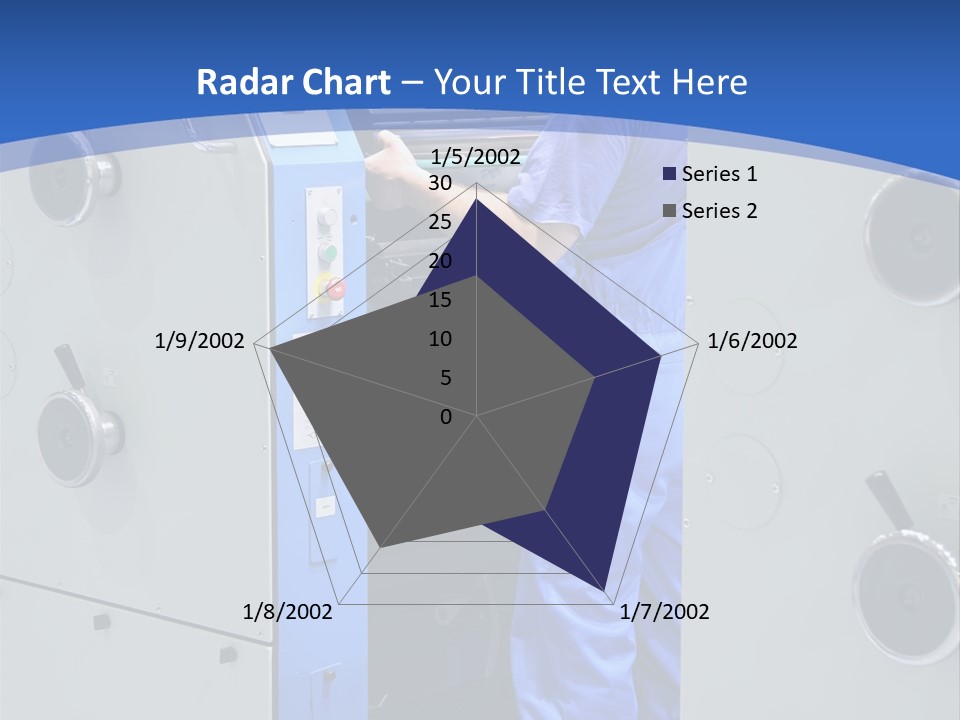 Color Machine Plant PowerPoint Template