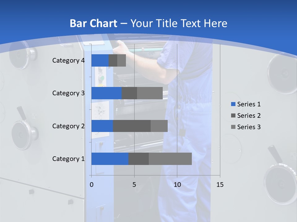 Color Machine Plant PowerPoint Template