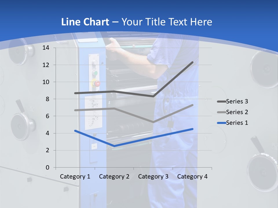 Color Machine Plant PowerPoint Template