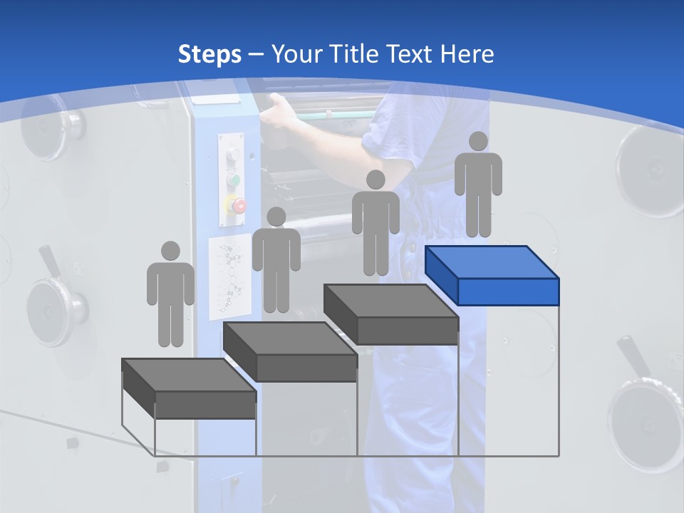Color Machine Plant PowerPoint Template