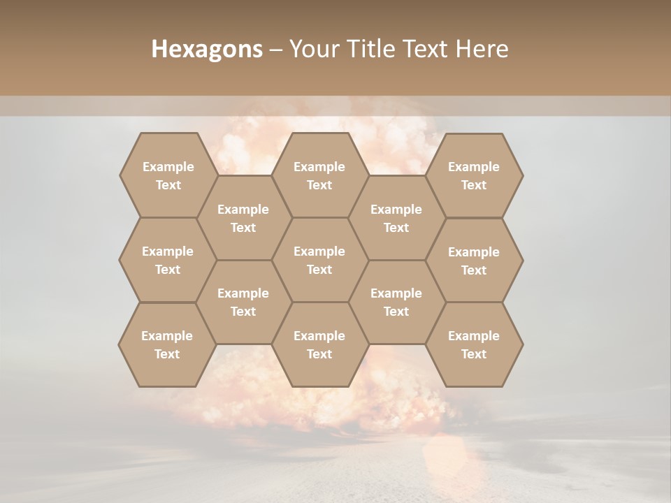 Background Symbol Mushroom PowerPoint Template