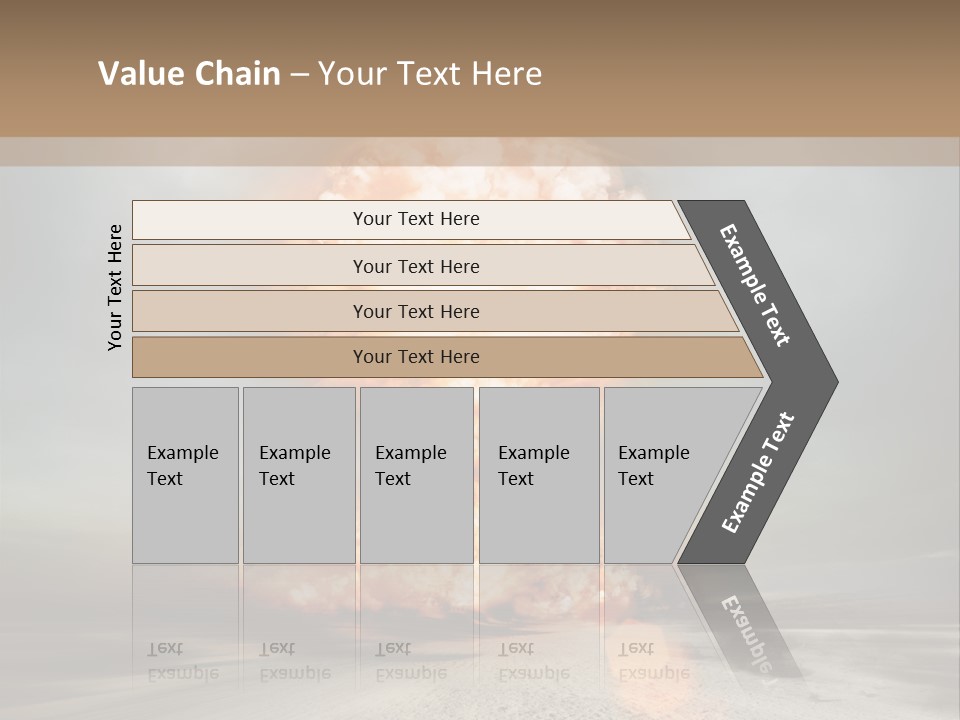 Background Symbol Mushroom PowerPoint Template