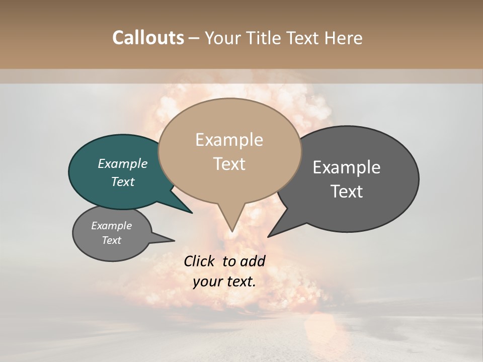 Background Symbol Mushroom PowerPoint Template