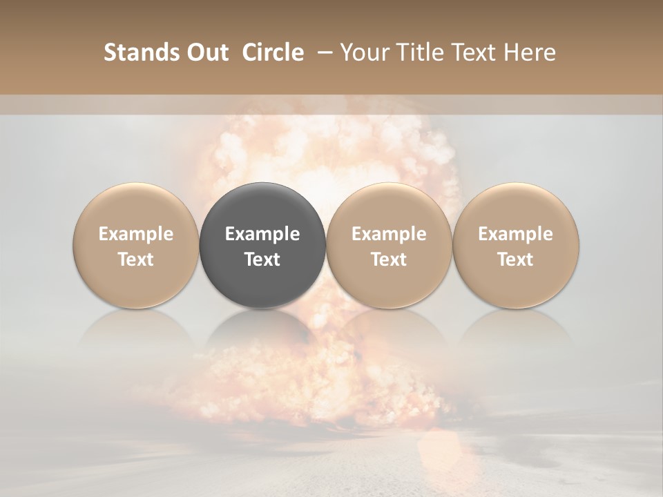 Background Symbol Mushroom PowerPoint Template