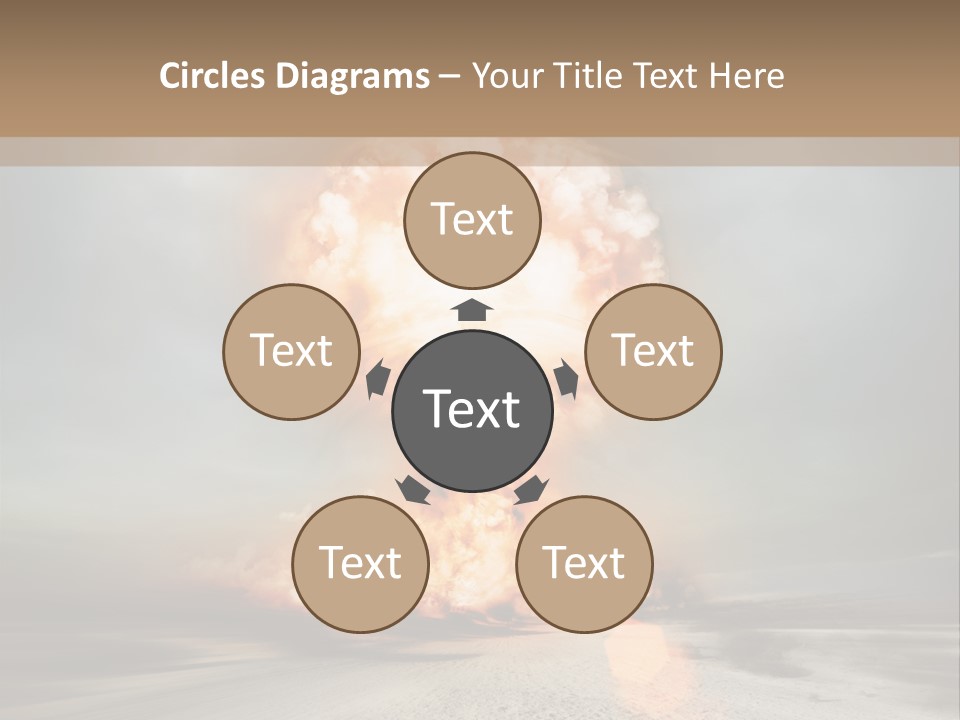 Background Symbol Mushroom PowerPoint Template