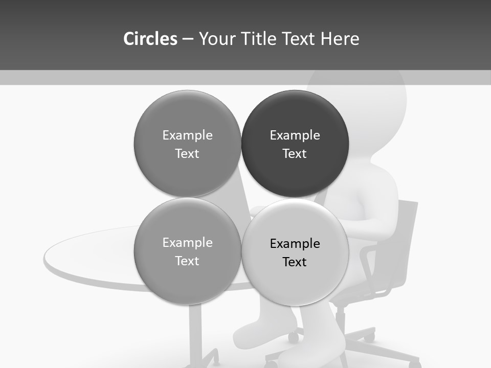 Success Wireless Illustration PowerPoint Template