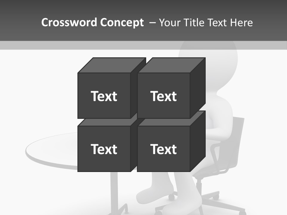 Success Wireless Illustration PowerPoint Template