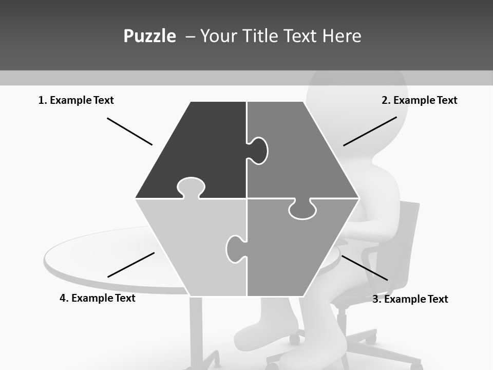 Success Wireless Illustration PowerPoint Template