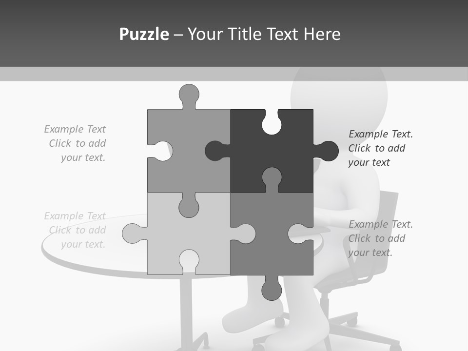 Success Wireless Illustration PowerPoint Template