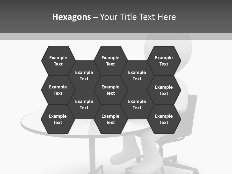 Success Wireless Illustration PowerPoint Template