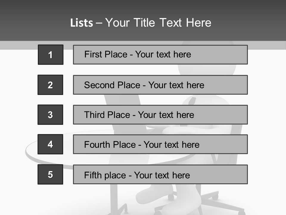 Success Wireless Illustration PowerPoint Template