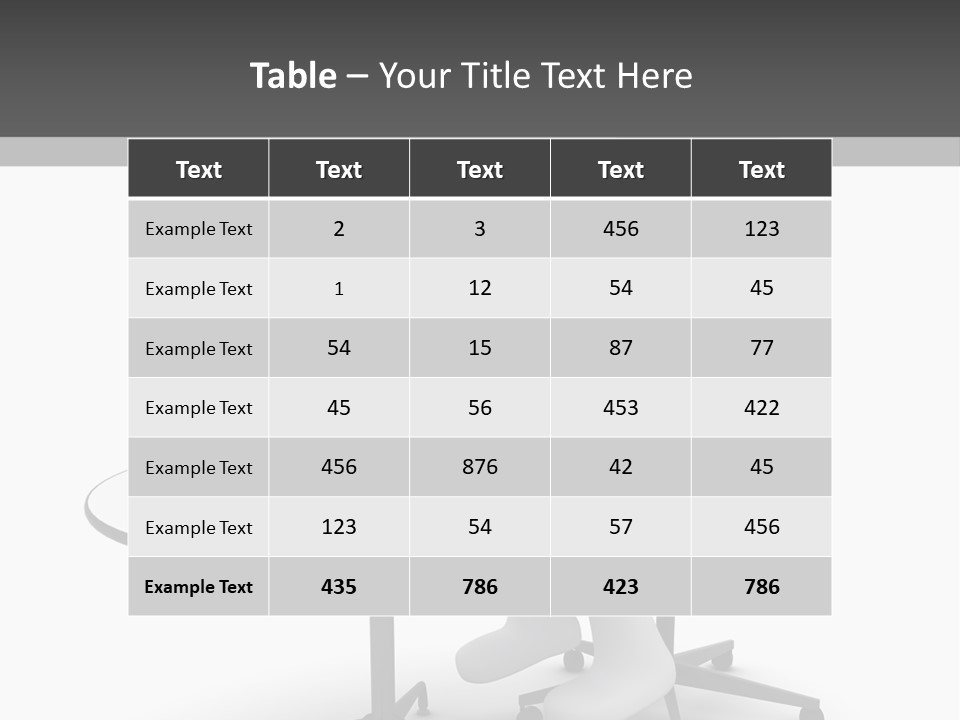 Success Wireless Illustration PowerPoint Template
