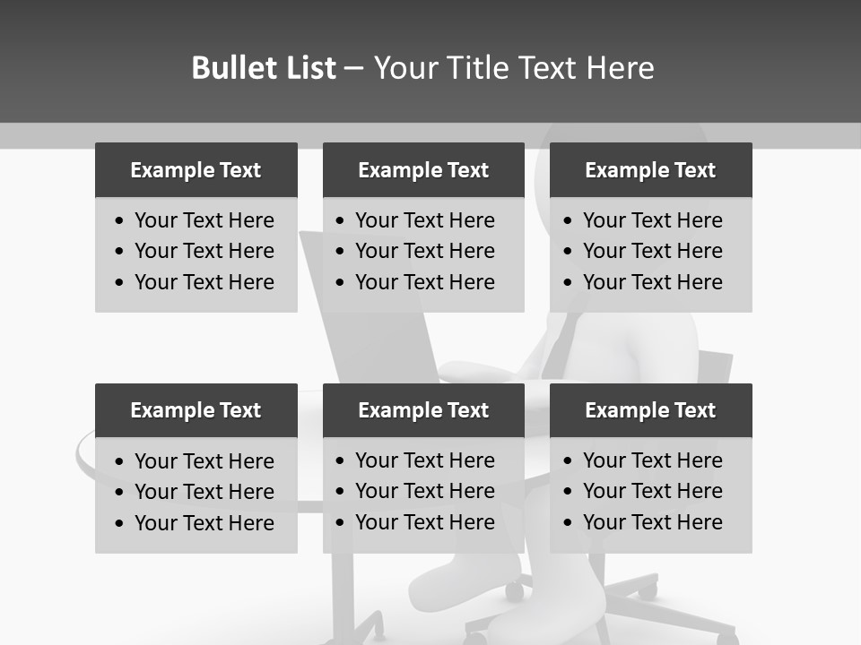 Success Wireless Illustration PowerPoint Template