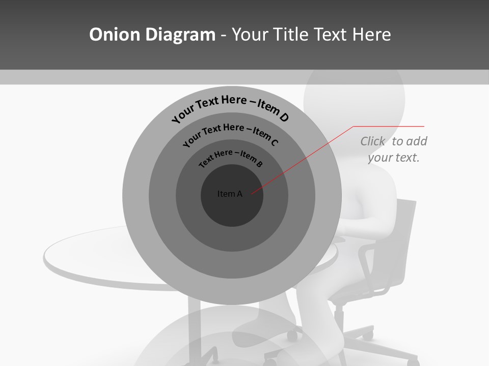 Success Wireless Illustration PowerPoint Template