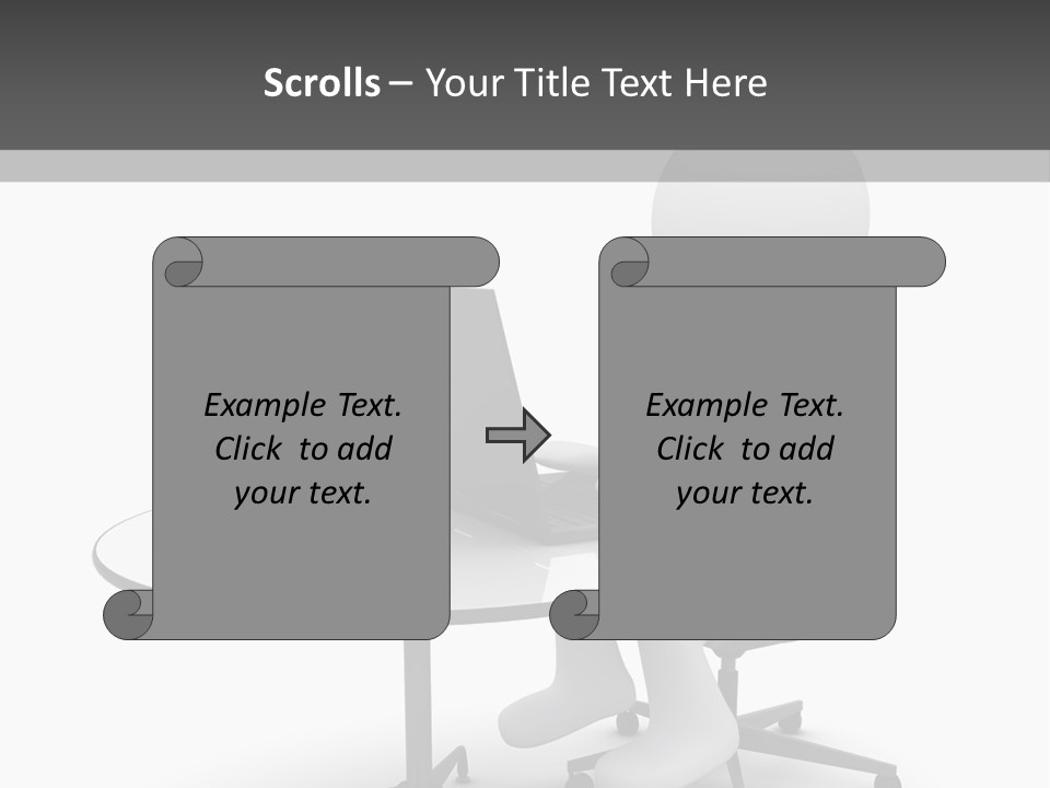 Success Wireless Illustration PowerPoint Template