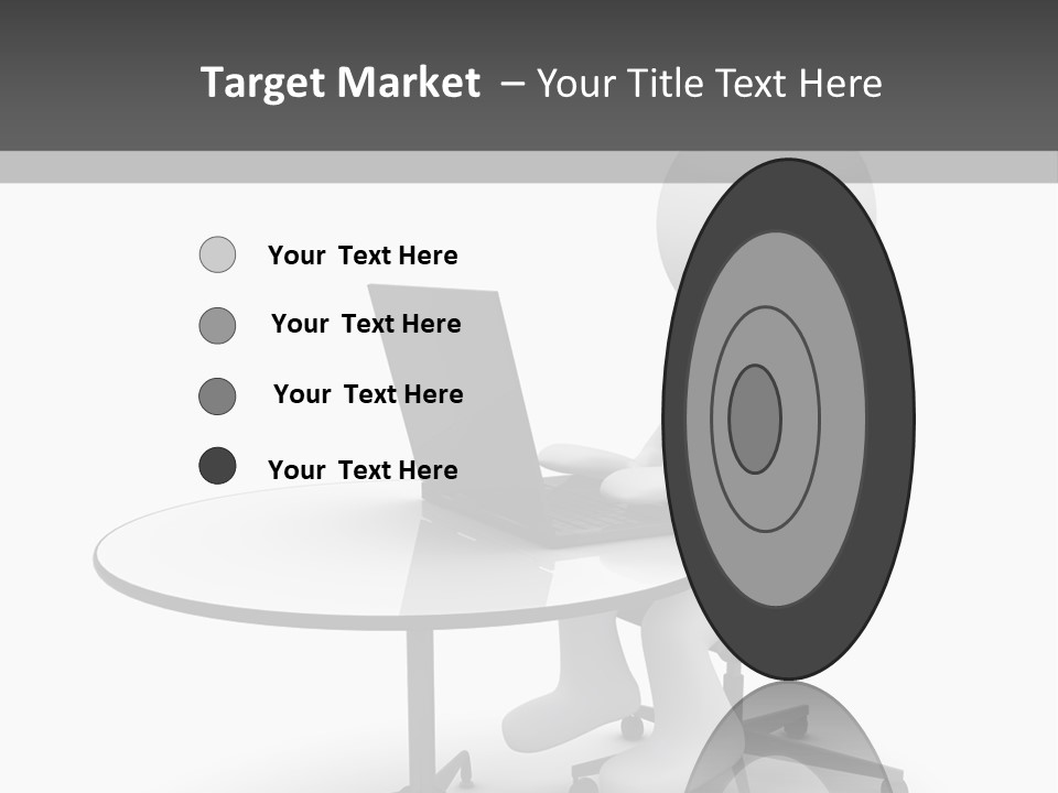Success Wireless Illustration PowerPoint Template