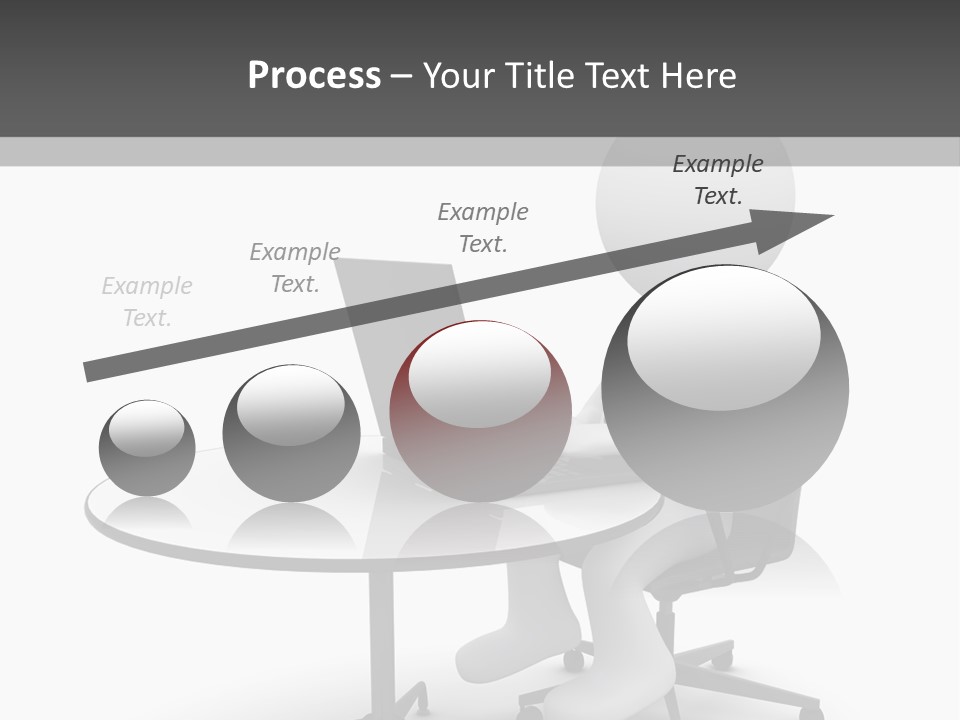 Success Wireless Illustration PowerPoint Template
