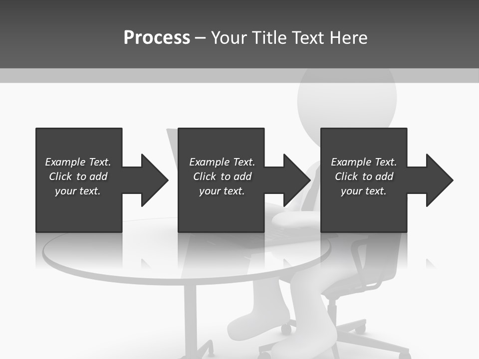 Success Wireless Illustration PowerPoint Template