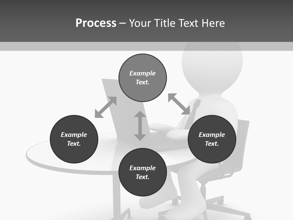 Success Wireless Illustration PowerPoint Template