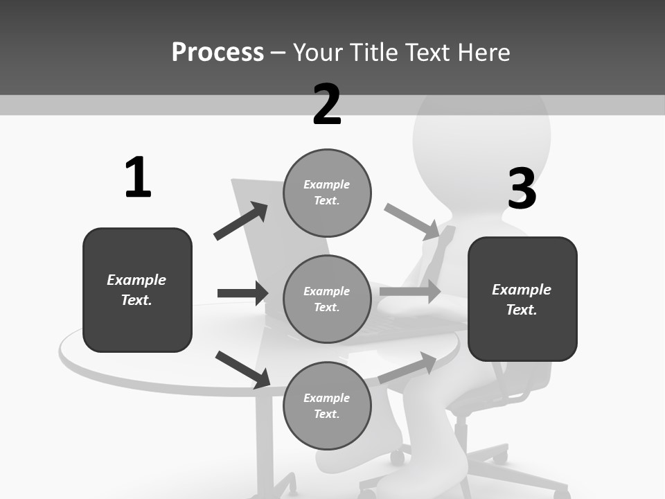 Success Wireless Illustration PowerPoint Template