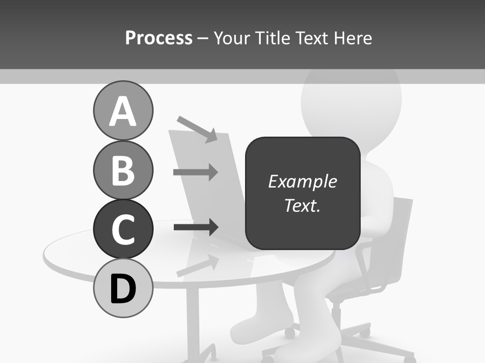 Success Wireless Illustration PowerPoint Template