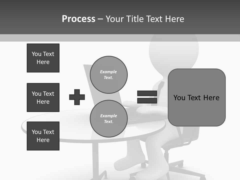 Success Wireless Illustration PowerPoint Template