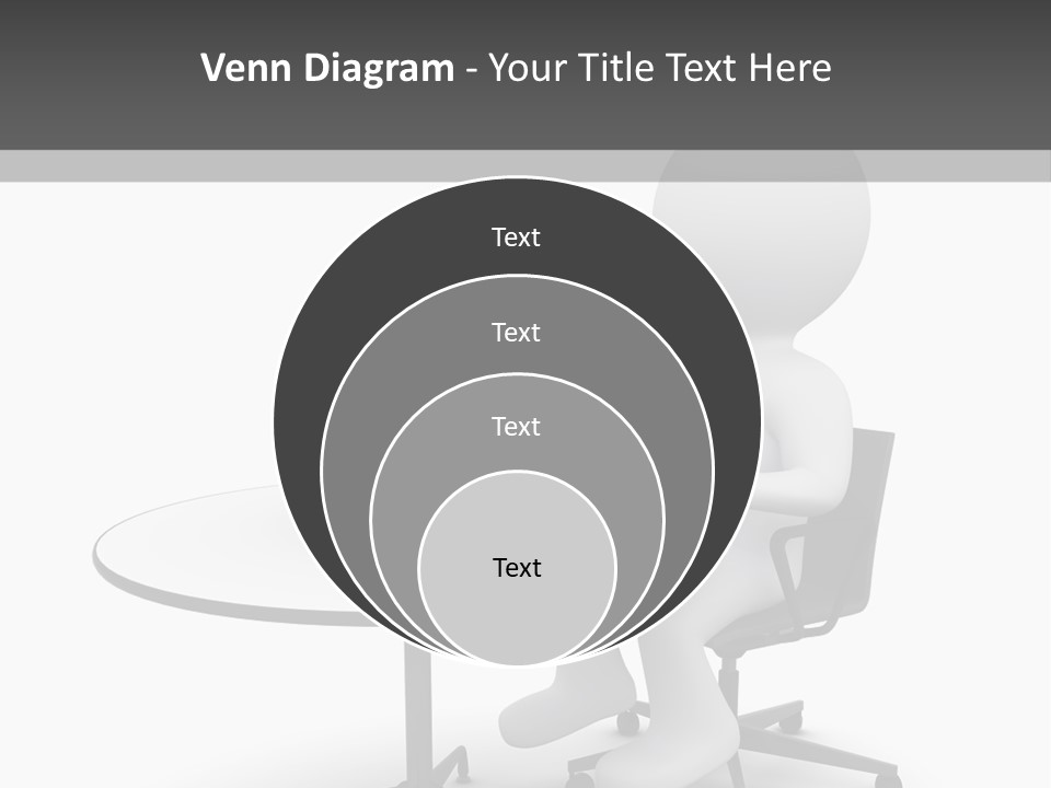 Success Wireless Illustration PowerPoint Template