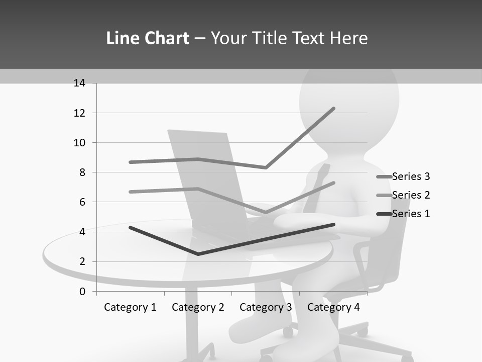 Success Wireless Illustration PowerPoint Template