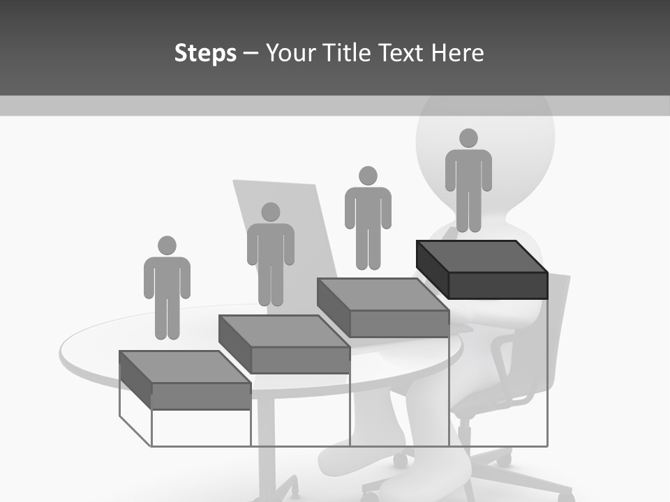 Success Wireless Illustration PowerPoint Template
