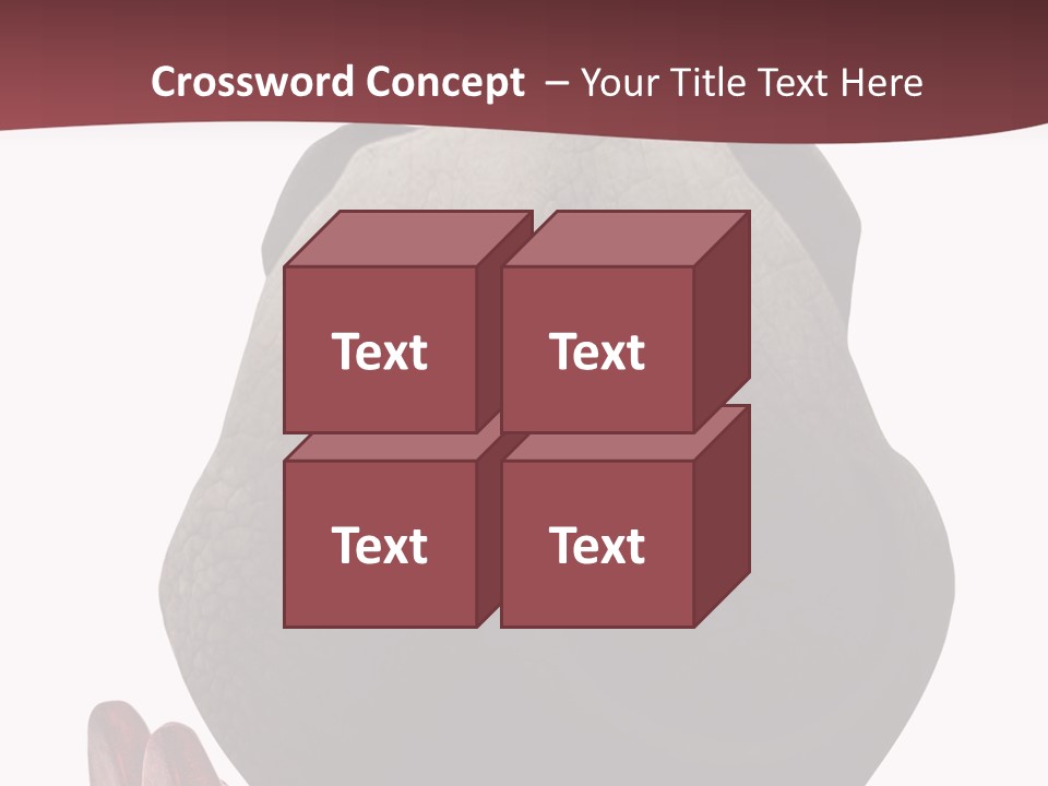 Concept Legs Back PowerPoint Template