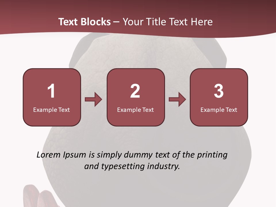Concept Legs Back PowerPoint Template
