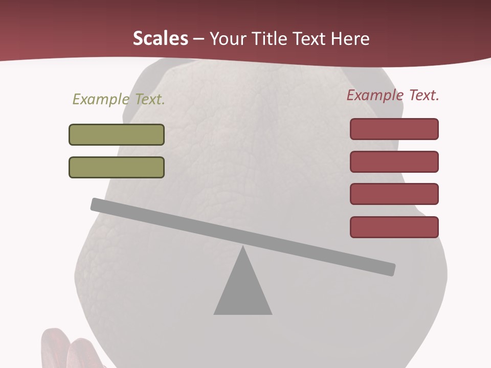 Concept Legs Back PowerPoint Template