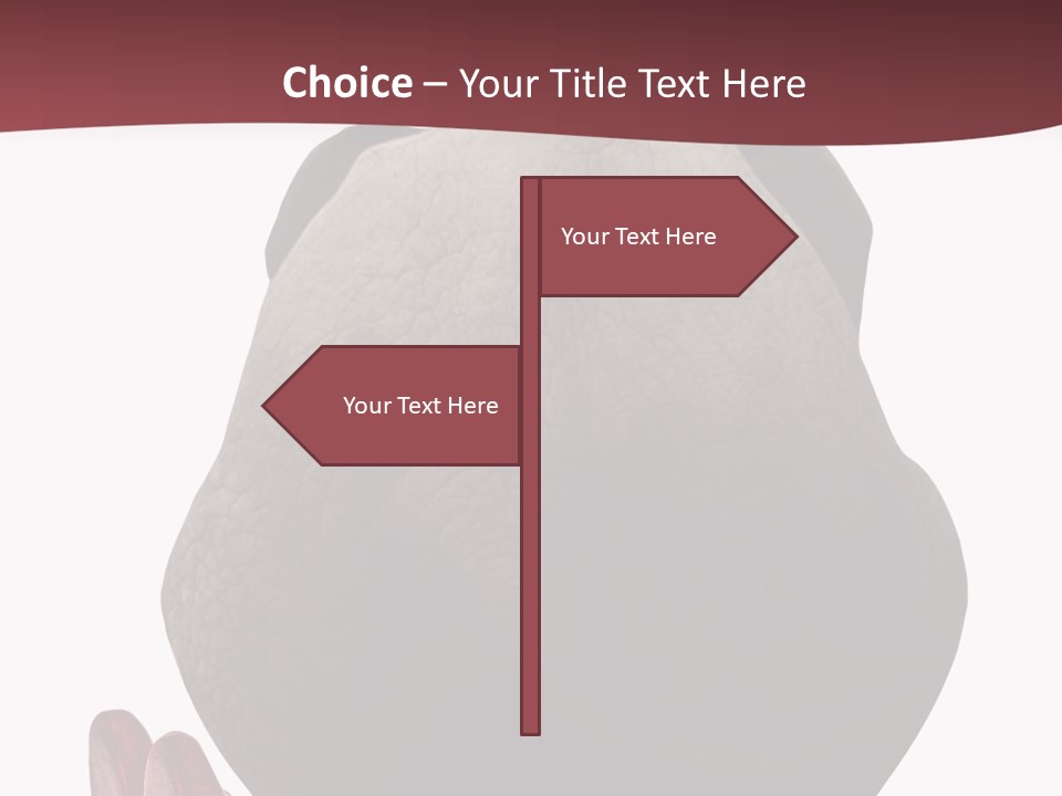 Concept Legs Back PowerPoint Template