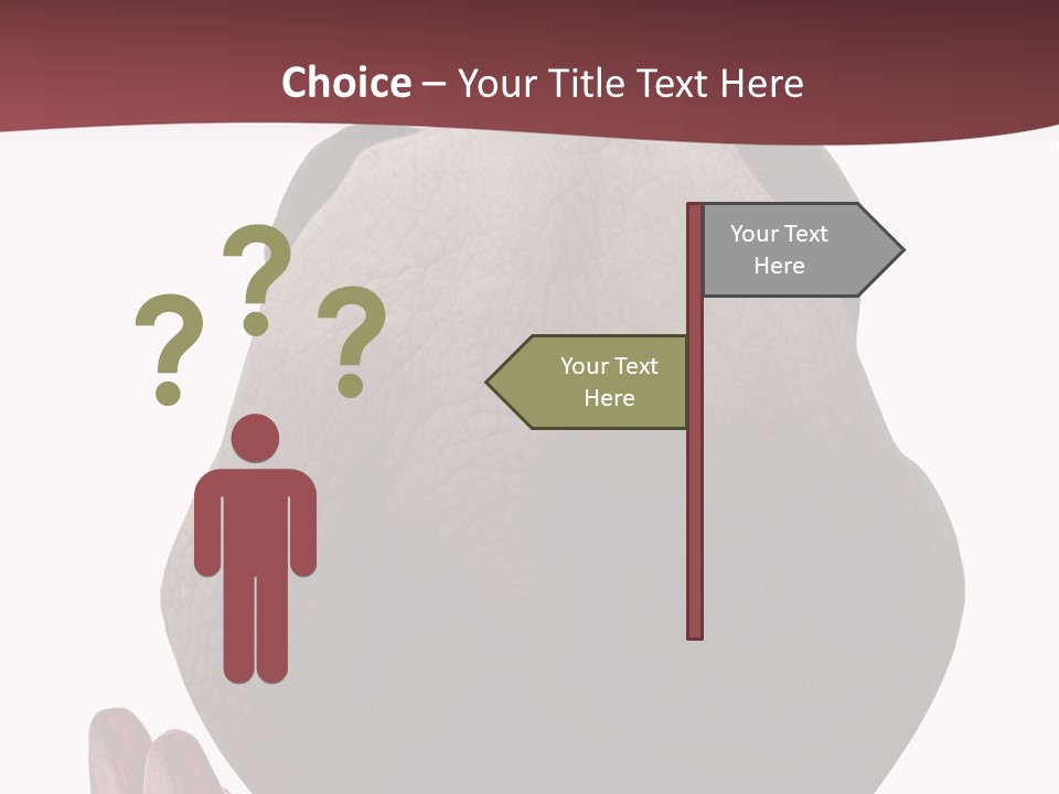 Concept Legs Back PowerPoint Template