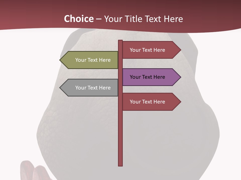 Concept Legs Back PowerPoint Template