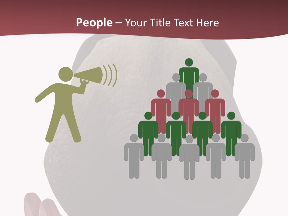 Concept Legs Back PowerPoint Template