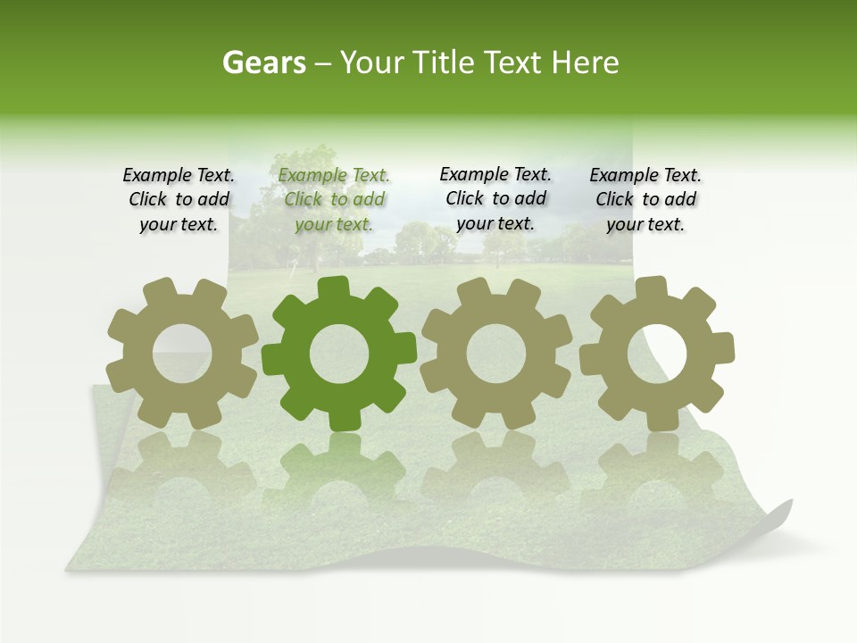 Sky Board Solid PowerPoint Template