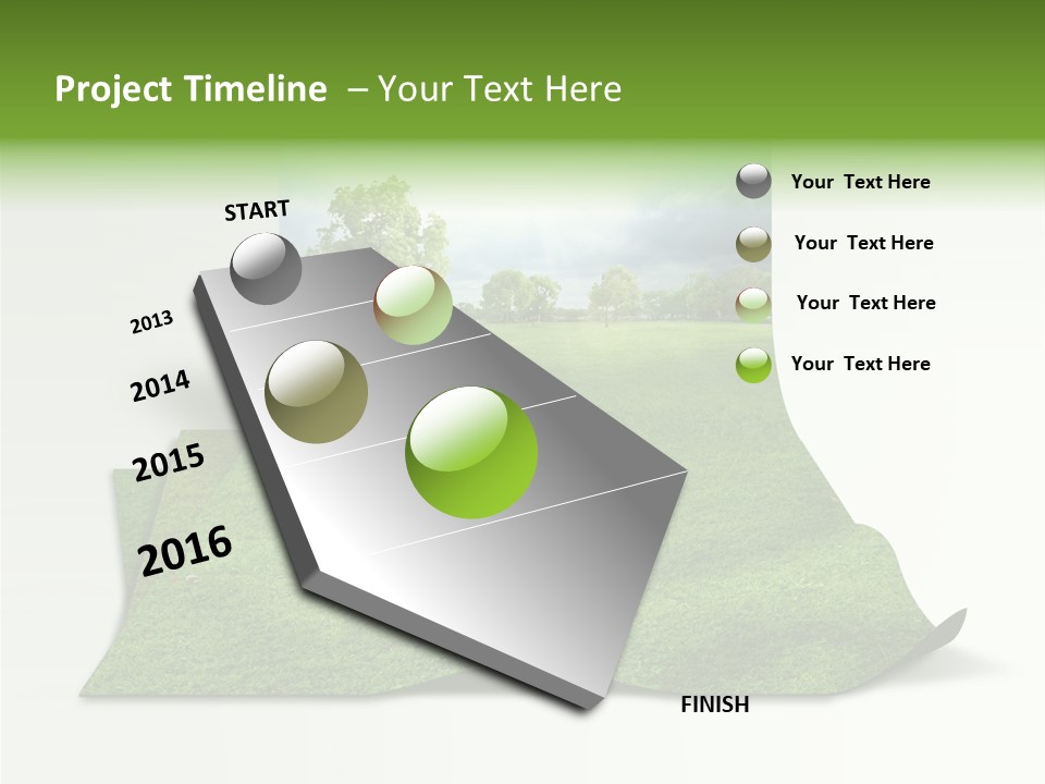 Sky Board Solid PowerPoint Template