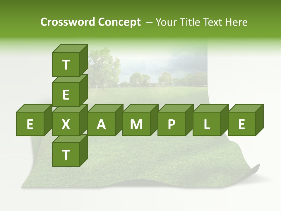 Sky Board Solid PowerPoint Template