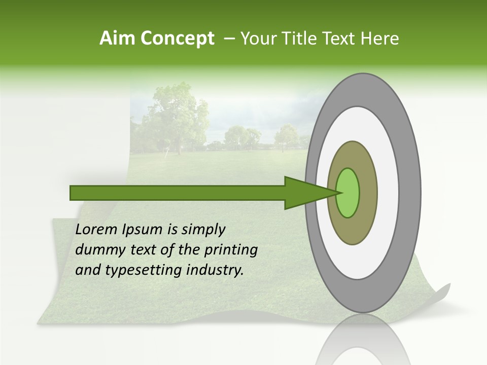 Sky Board Solid PowerPoint Template