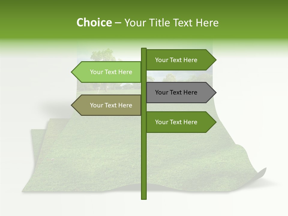 Sky Board Solid PowerPoint Template
