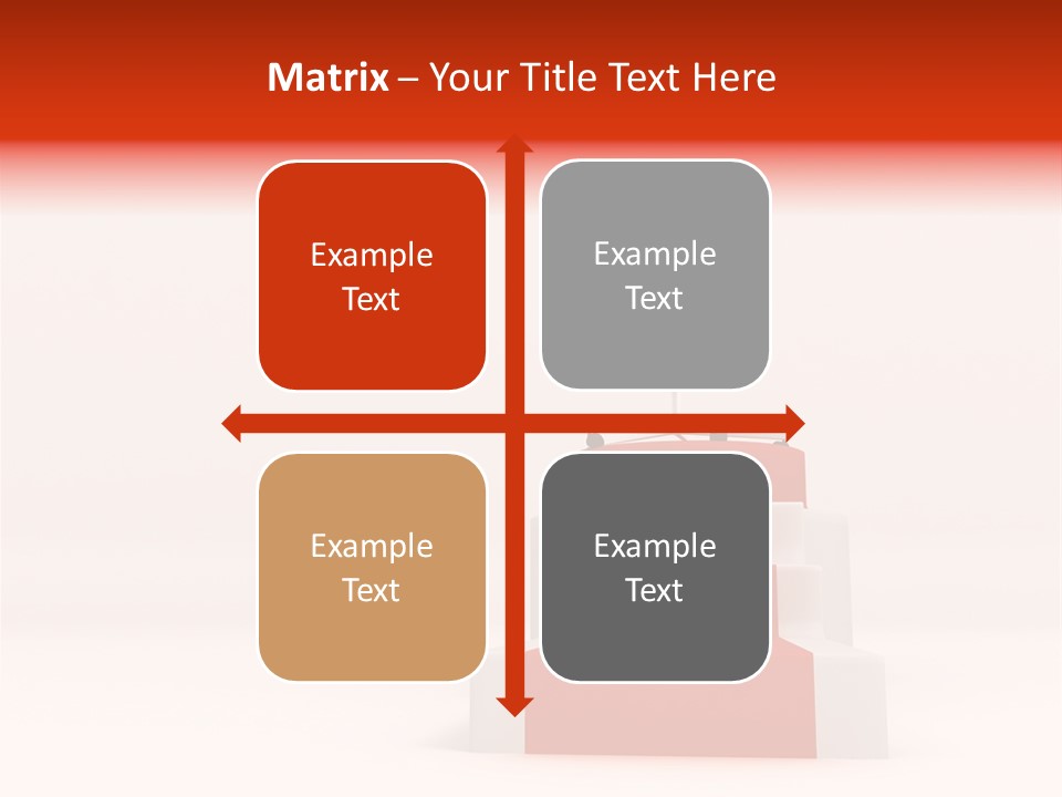 Recognition Ladders Medals PowerPoint Template