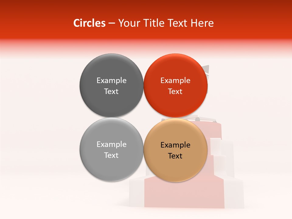 Recognition Ladders Medals PowerPoint Template