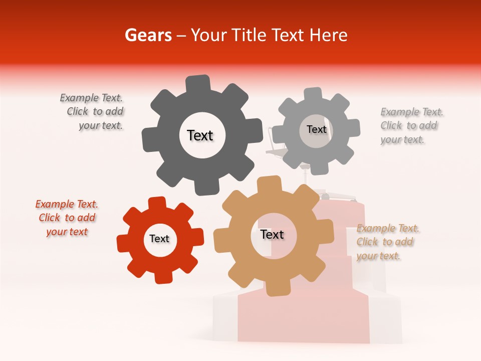 Recognition Ladders Medals PowerPoint Template