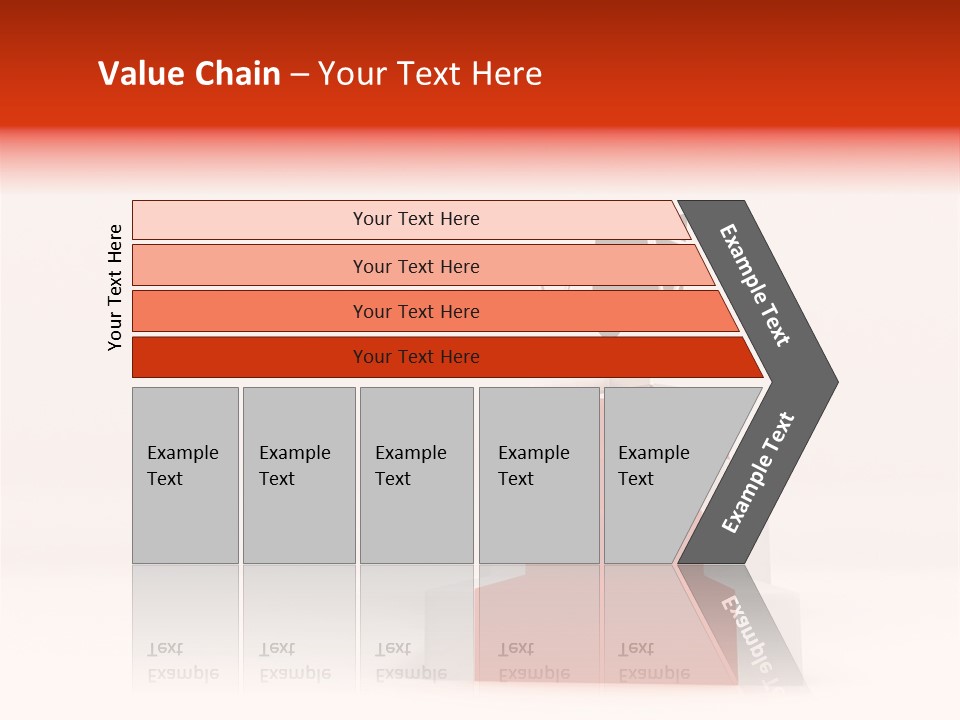 Recognition Ladders Medals PowerPoint Template