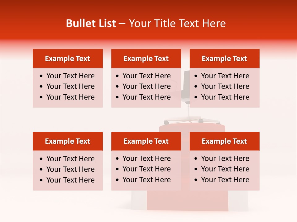 Recognition Ladders Medals PowerPoint Template